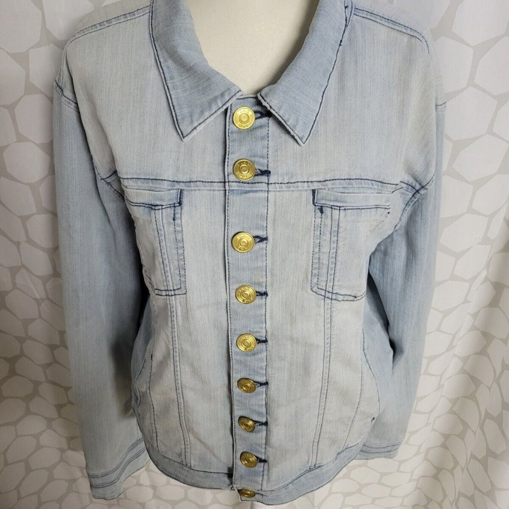 Denim jacket Ladies "JAG" size XL Light Wash